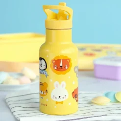 New Gourde isotherme Amis des animaux (350 ml) Enfant Gourde Enfant