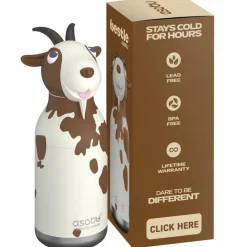 Enfant Asobu Gourde isotherme Bestie Chèvre (460 ml)