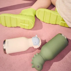 New Gourde isotherme Bestie Dinosaure (460 ml) Enfant Gourde Enfant
