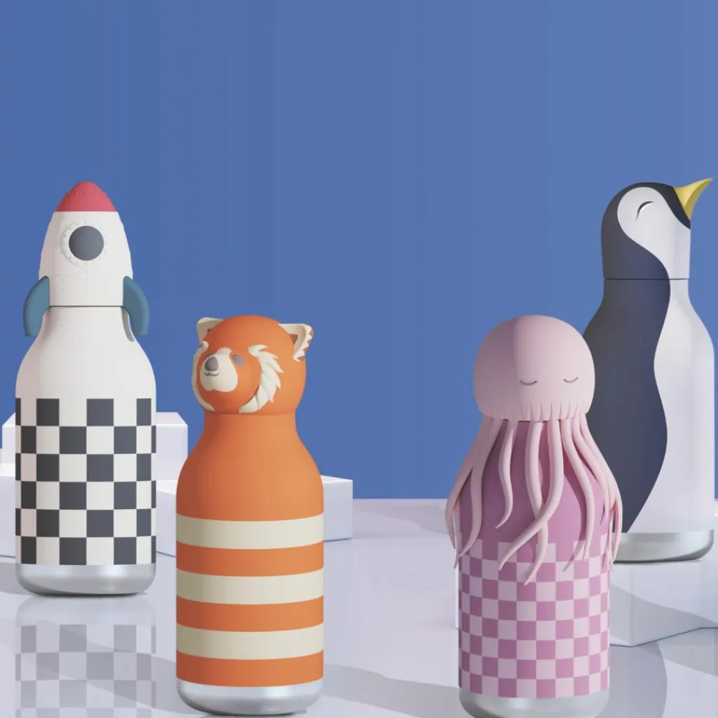 Gourde isotherme Bestie Fusée (460 ml) Enfant Gourde Enfant