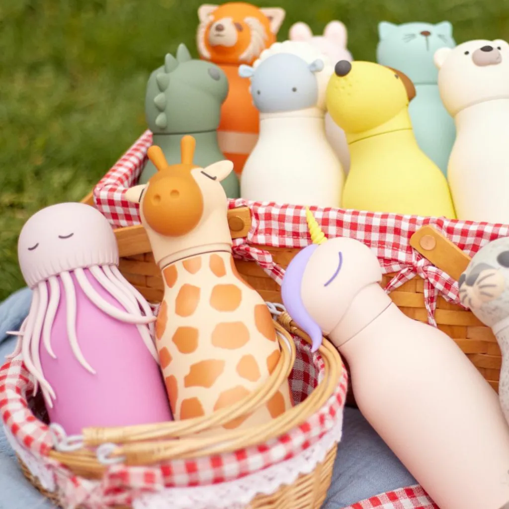 Enfant Asobu Gourde isotherme Bestie Girafe (460 ml)