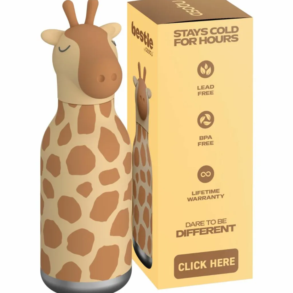 Enfant Asobu Gourde isotherme Bestie Girafe (460 ml)