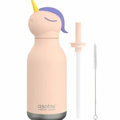 Enfant Asobu Gourde isotherme Bestie Licorne (460 ml)