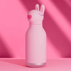 Clearance Gourde isotherme Bestie Lapin Rose (460 ml) Enfant Gourde Enfant
