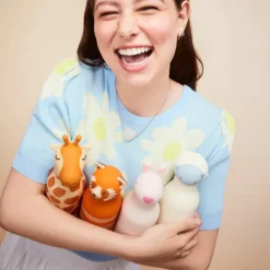 Clearance Gourde isotherme Bestie Lapin Rose (460 ml) Enfant Gourde Enfant