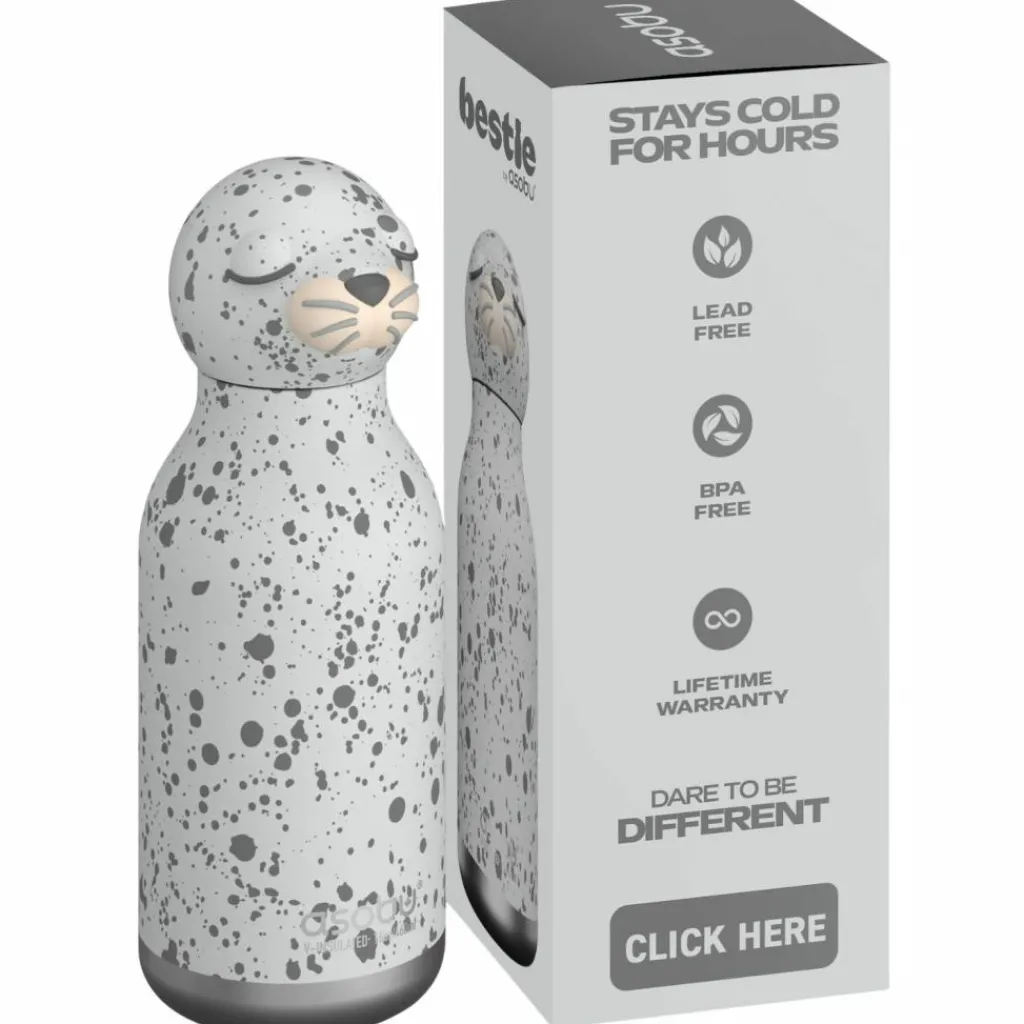 Online Gourde isotherme Bestie Otarie (460 ml) Enfant Gourde Enfant