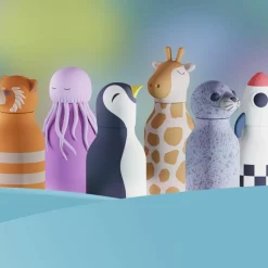 Enfant Asobu Gourde isotherme Bestie Pingouin (460 ml)