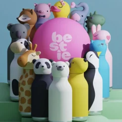 Enfant Asobu Gourde isotherme Bestie Pingouin (460 ml)