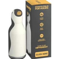 Enfant Asobu Gourde isotherme Bestie Pingouin (460 ml)