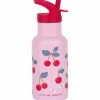 Enfant A Little Lovely Company Gourde isotherme Cerises (350 ml)