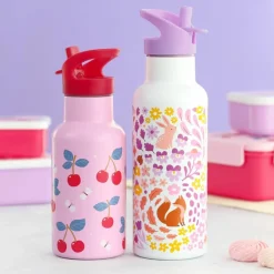 Enfant A Little Lovely Company Gourde isotherme Cerises (350 ml)