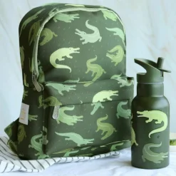 Enfant A Little Lovely Company Gourde isotherme Crocodiles (350 ml)