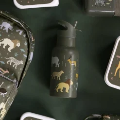 Enfant A Little Lovely Company Gourde isotherme Savane (350 ml)