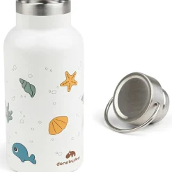 New Gourde isotherme Sea friends beige (350 ml) Enfant Gourde Enfant