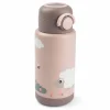 Enfant Done by Deer Gourde isotherme Tiny farm Rose (340 ml)