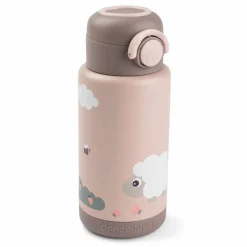 Enfant Done by Deer Gourde isotherme Tiny farm Rose (340 ml)