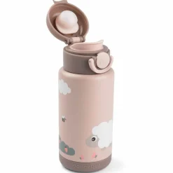 Enfant Done by Deer Gourde isotherme Tiny farm Rose (340 ml)