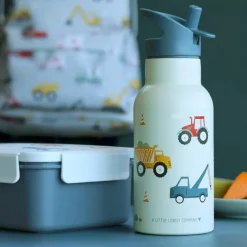 Enfant A Little Lovely Company Gourde isotherme Véhicules (350 ml)