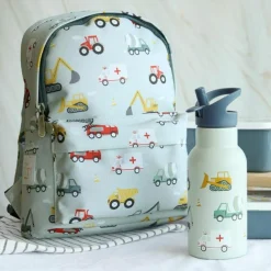 Enfant A Little Lovely Company Gourde isotherme Véhicules (350 ml)