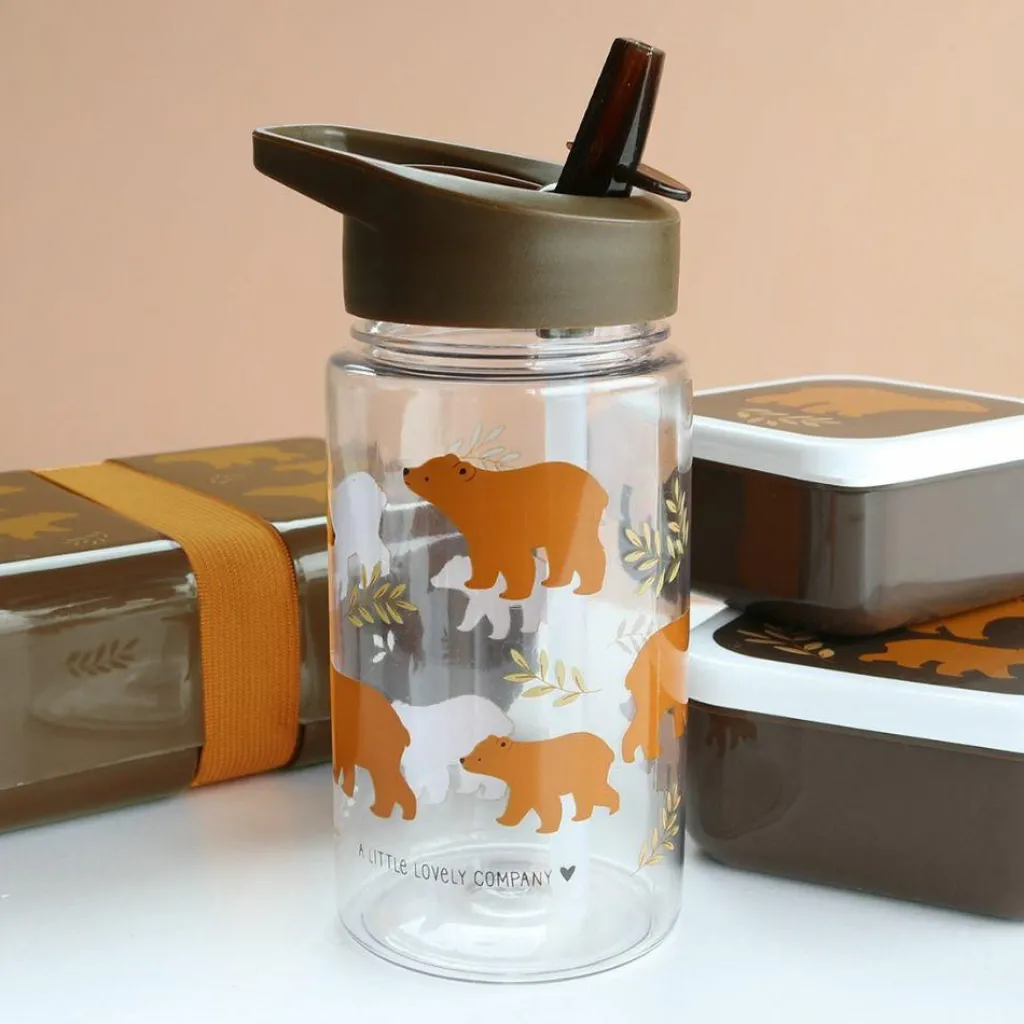 Enfant A Little Lovely Company Gourde Ours (450 ml)