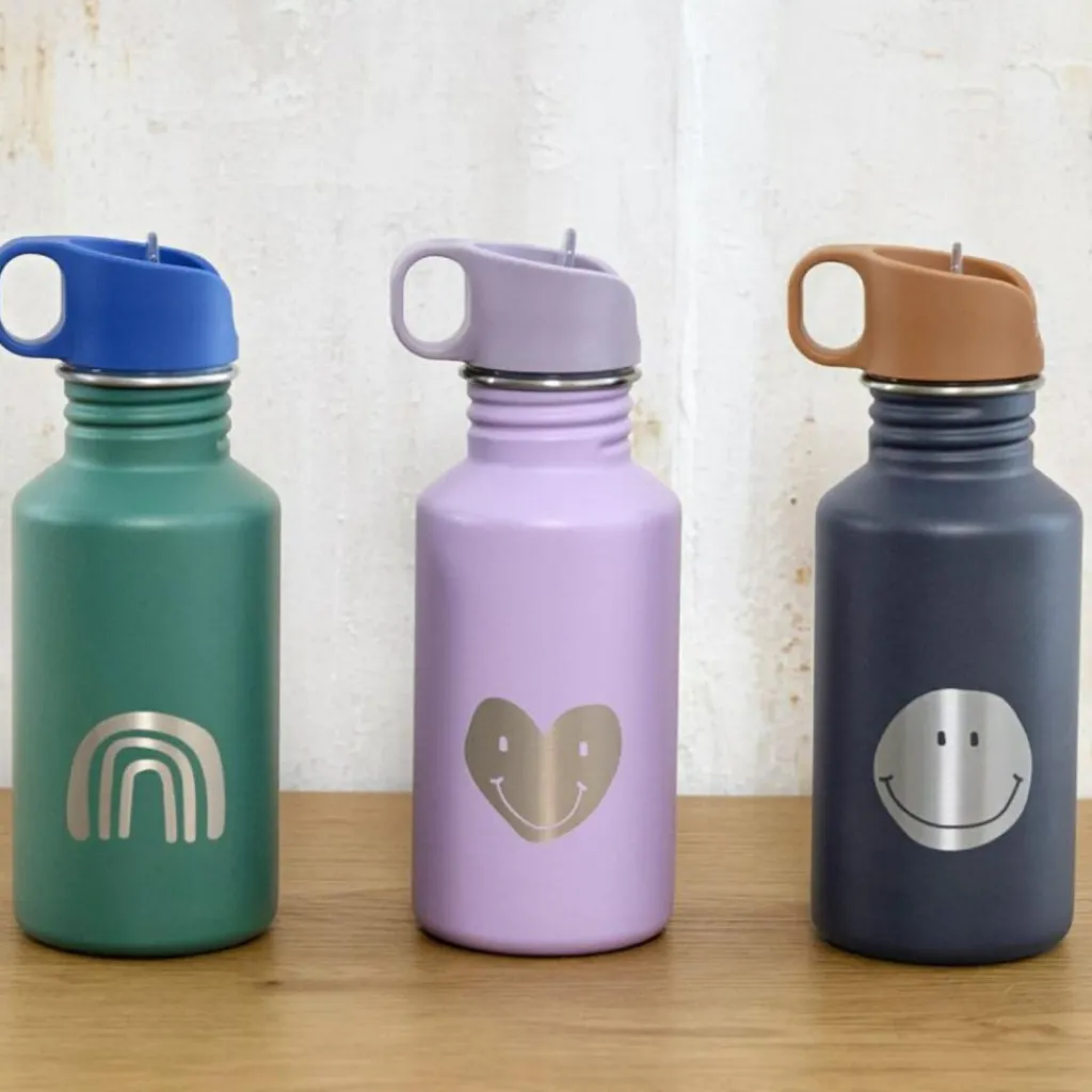 Gourde pour enfant inox Little Gang Coeur Enfant Gourde Enfant