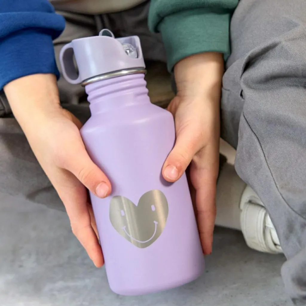 Gourde pour enfant inox Little Gang Coeur Enfant Gourde Enfant