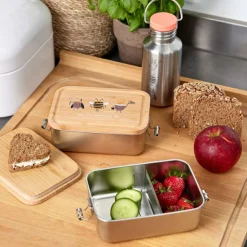 Enfant Lässig Gourde pour enfant inox Nature