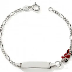 Gourmette moto 15 cm (argent) Enfant Gourmette Bébé / Enfant