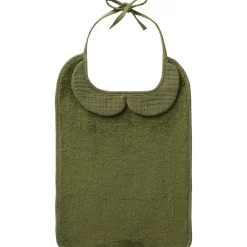 Sale Grand bavoir Soft bambou et gaze de coton Fougère Bavoirs