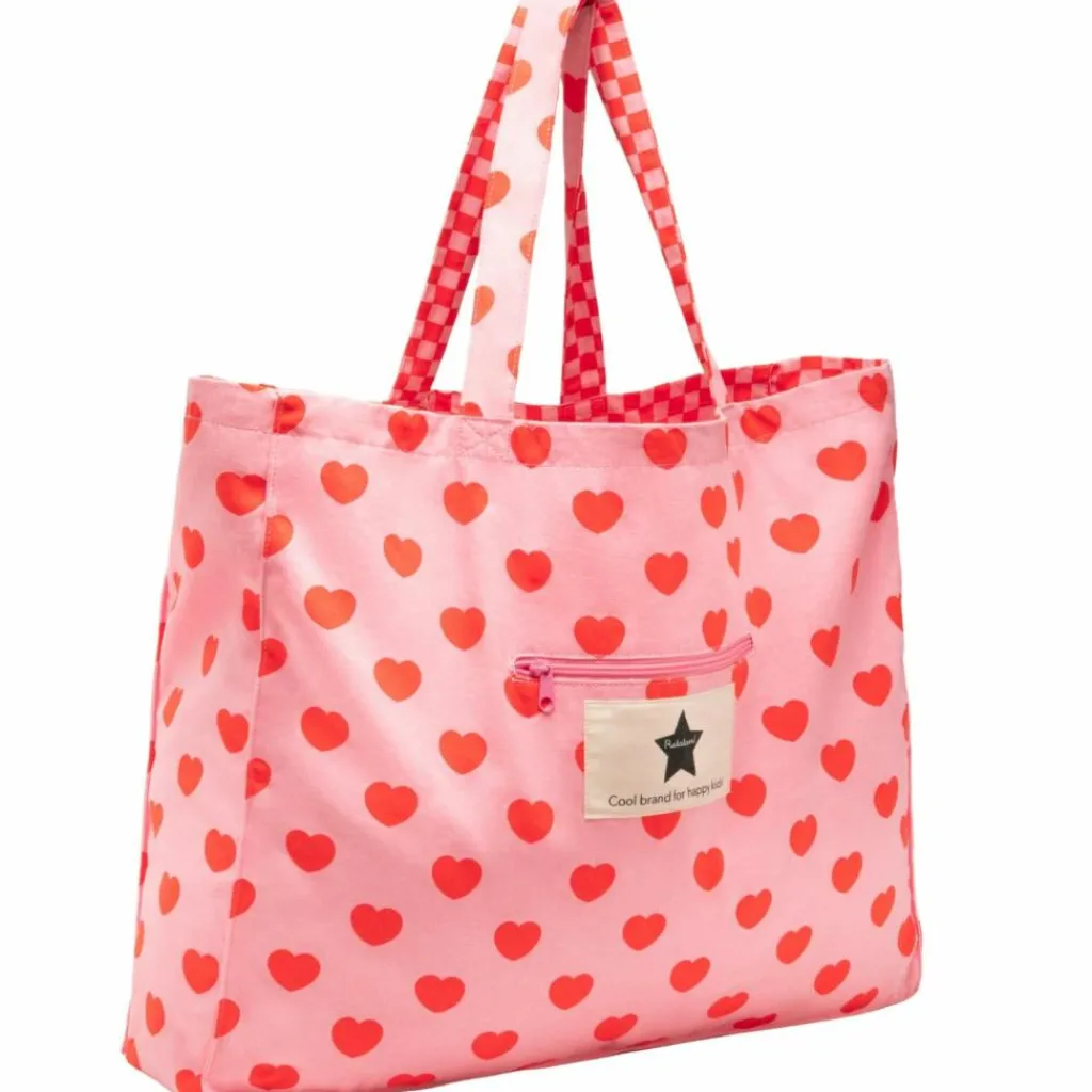 New Grand cabas Rouge et Cœurs Sac Week-End