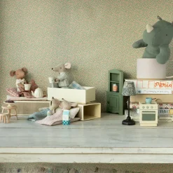 Clearance Grand Frère Souris beige dans sa boîte assortie Figurines De Jeu