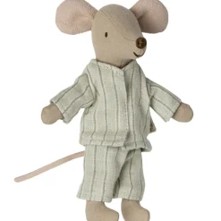 Clearance Grand Frère Souris beige dans sa boîte assortie Figurines De Jeu