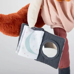 Grand lapin d'activités Après la pluie (65 cm) Peluche D'Activités