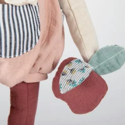 Grand lapin d'activités Après la pluie (65 cm) Peluche D'Activités