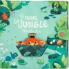New Grand livre bébé d'activités Dans la Jungle Livre Bébé En Tissu