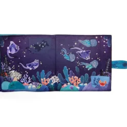 Discount Grand livre d'activités en tissu Les aventures de Paulie Livre Bébé En Tissu