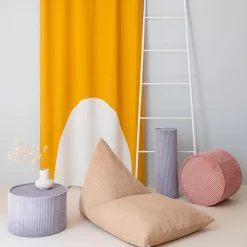 Sale Grand pouf Brown Sugar velours côtelé Fauteuil / Pouf