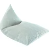 Wigiwama Grand pouf Peppermint Green velours côtelé