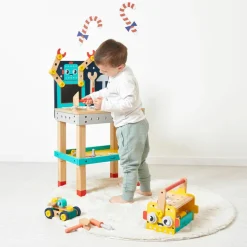 Janod Grand établi Brico'kids robot (51 pièces)