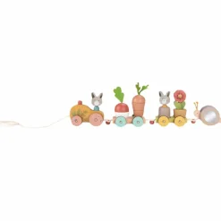 Online Grand train d'activités à tirer Trois petits lapins Jouet À Tirer / Pousser