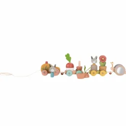 Online Grand train d'activités à tirer Trois petits lapins Jouet À Tirer / Pousser