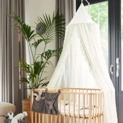 Jollein Grande flèche de lit blanche (pour ciel de lit 245 cm)