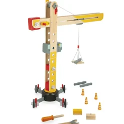 Best Grande grue en bois Petites Voitures, Véhicules Et Circuits