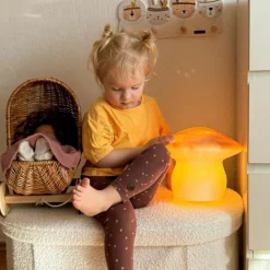 Egmont Toys Grande lampe veilleuse champignon Doré
