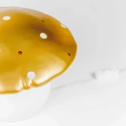 Egmont Toys Grande lampe veilleuse champignon Doré