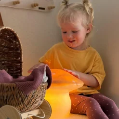 Egmont Toys Grande lampe veilleuse champignon Doré