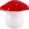 Sale Grande lampe veilleuse champignon Rouge Veilleuse Décorative