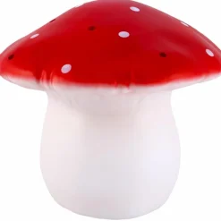 Sale Grande lampe veilleuse champignon Rouge Veilleuse Décorative