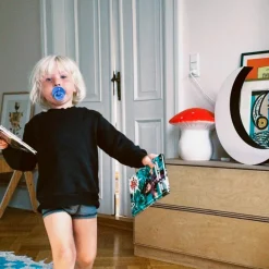 Sale Grande lampe veilleuse champignon Rouge Veilleuse Décorative