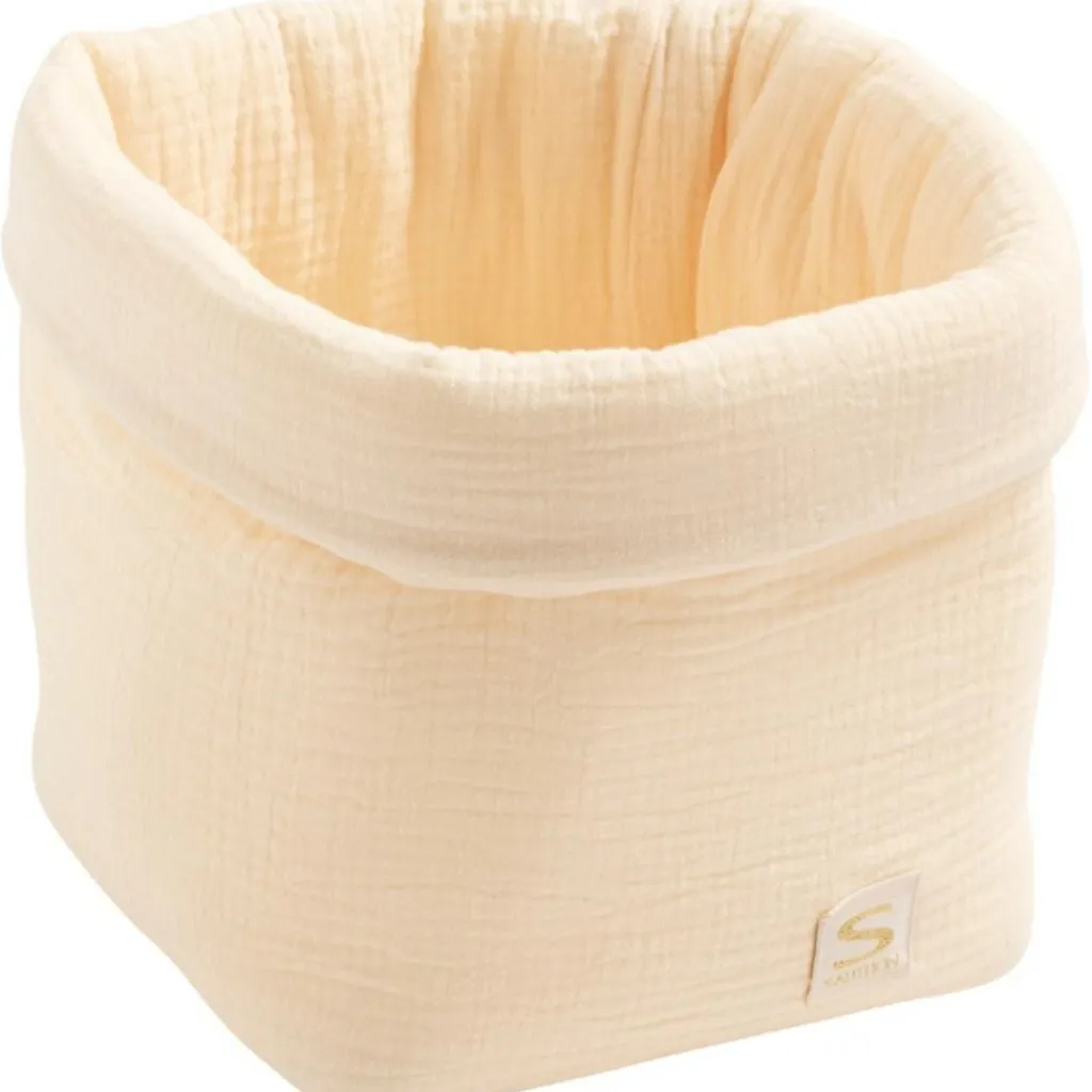 Grande panière de toilette Vanille Panier De Toilette